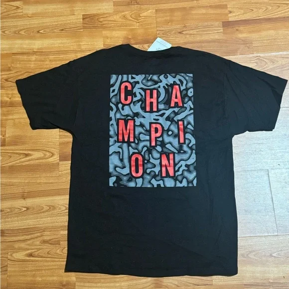 Champion Black And Grey Tee - Picture 2 of 3